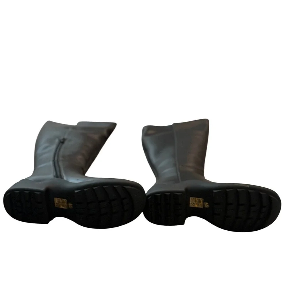 NEW Jeffrey‎ Campbell Womens Black Excursion Knee High Boots Size 5.5
